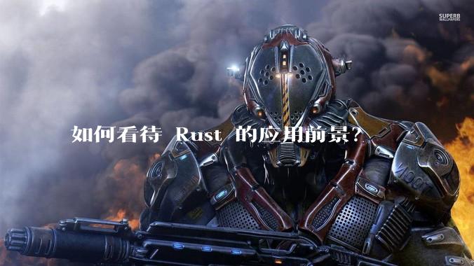 如何看待 Rust 的应用前景？