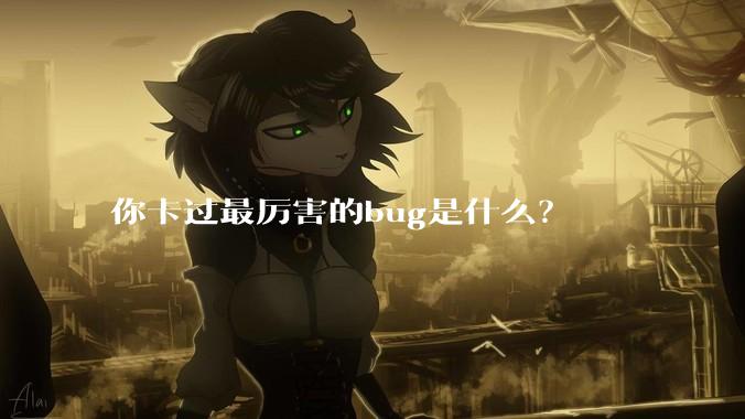 你卡过最厉害的bug是什么？