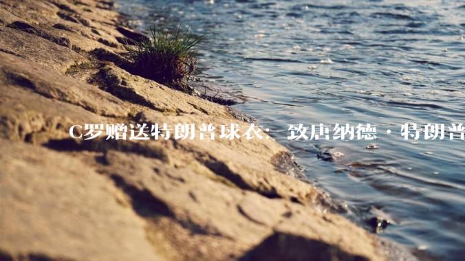 C罗赠送特朗普球衣：致唐纳德•特朗普总统，为和平而战。如何评价？